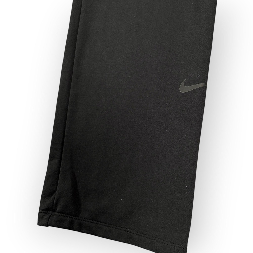 NIKE Therma-Fit Wide-Leg Training Pants Womens S Black Drawstring Athletic Gym - Picture 5 of 11